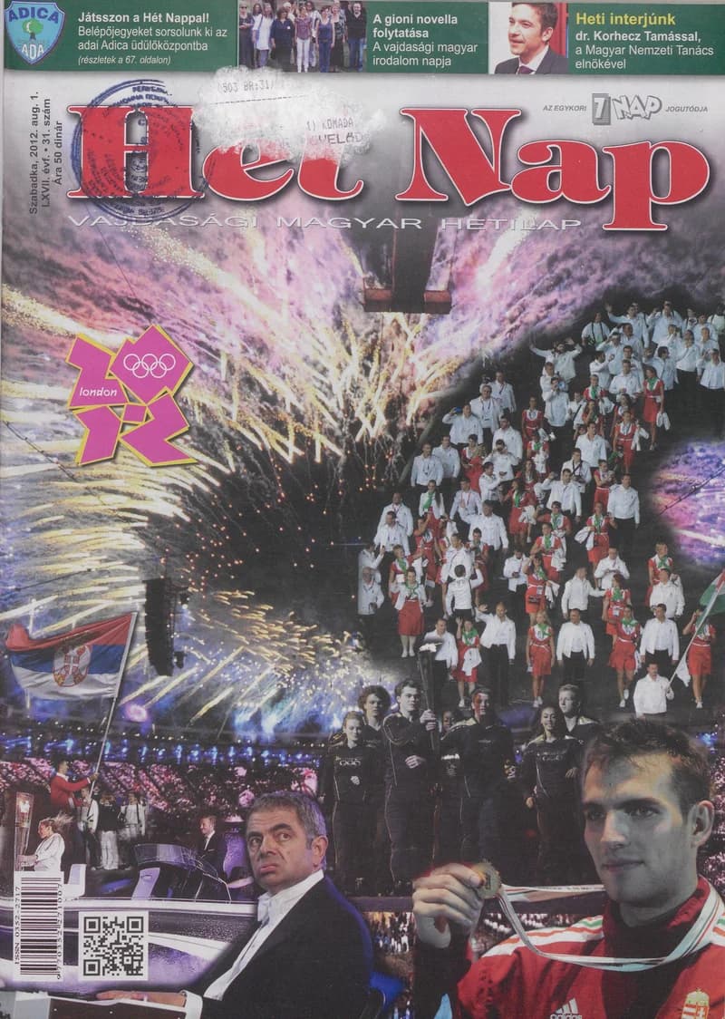 7 Nap, 67. évf. 2012. augusztus 1. 31. sz.
