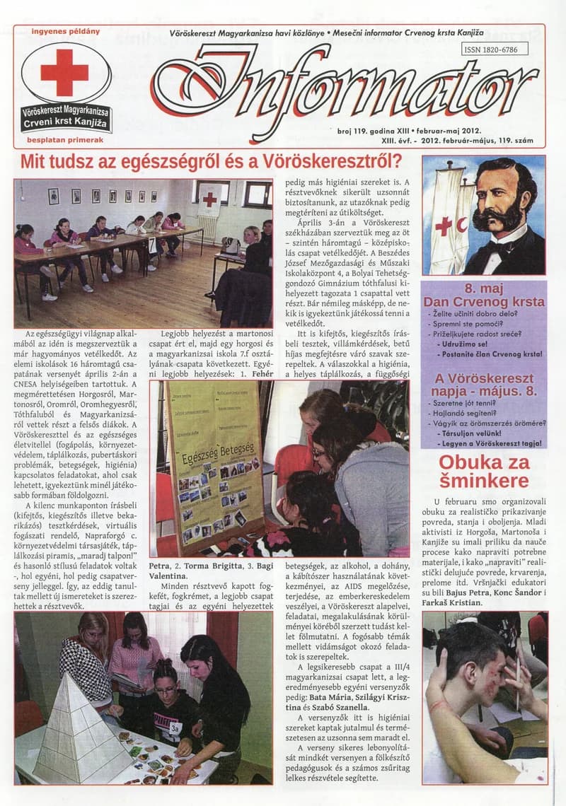 Informator, 13. évf. 2012. február 1. – május 1. 119. sz.
