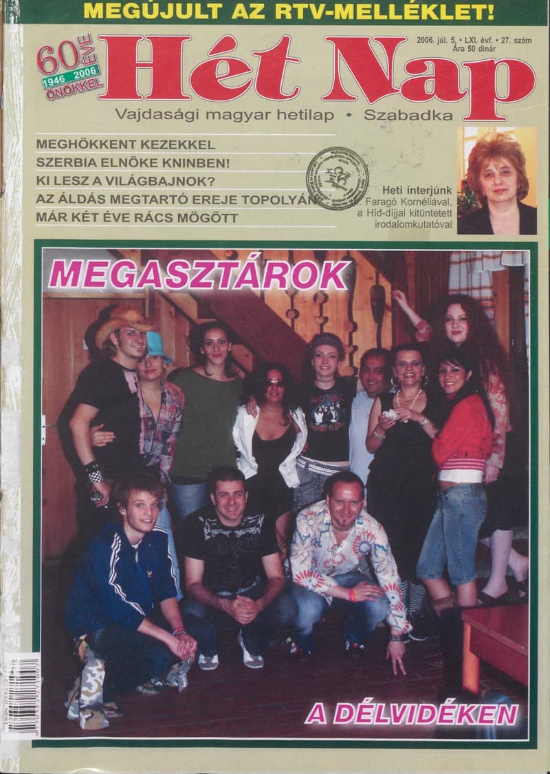 7 Nap, 61. évf. 2006. július 5. 27. sz.
