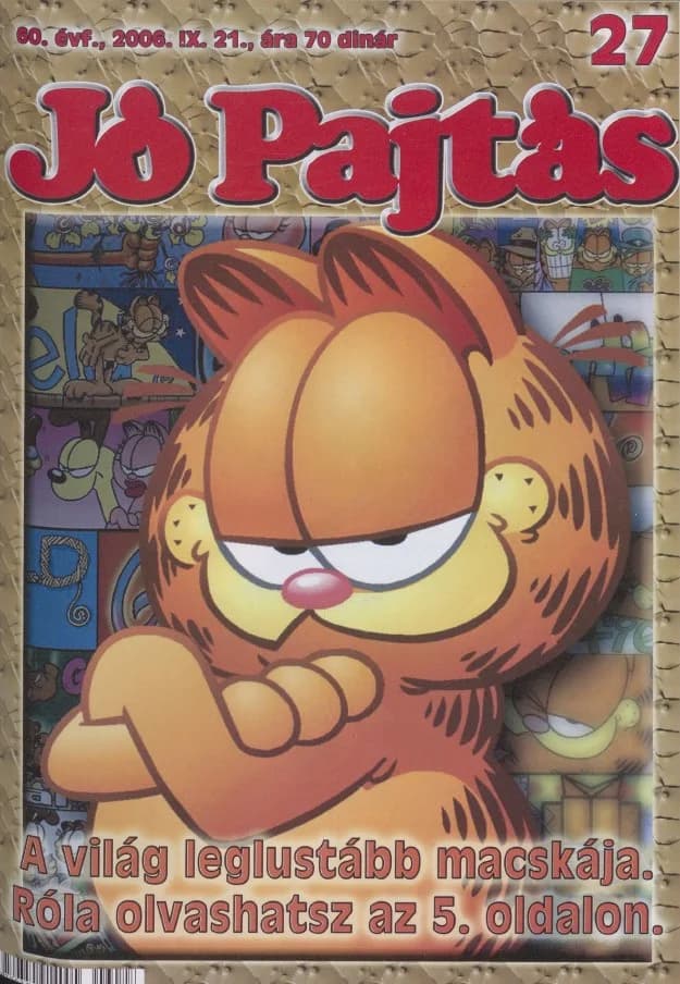 Jó Pajtás, 60. évf. 2006. szeptember 21. 27. sz.