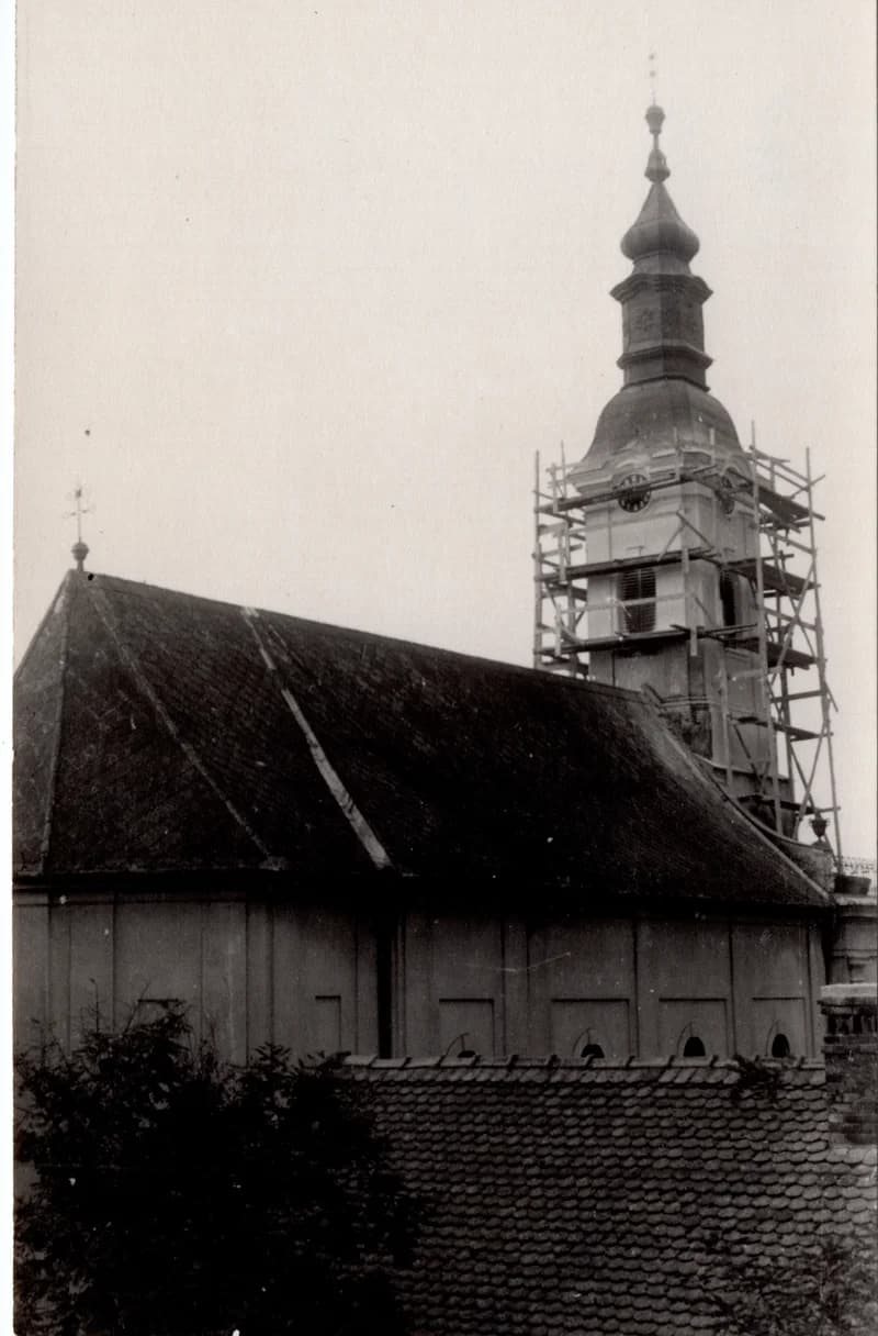 A pravoszláv templom felújítása