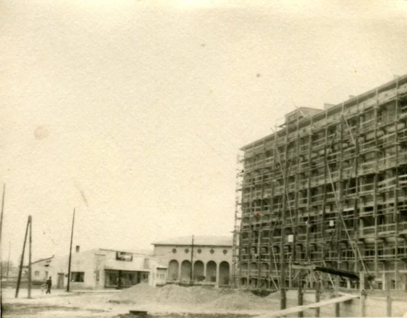 Építkezés az egyetemi városrésznél