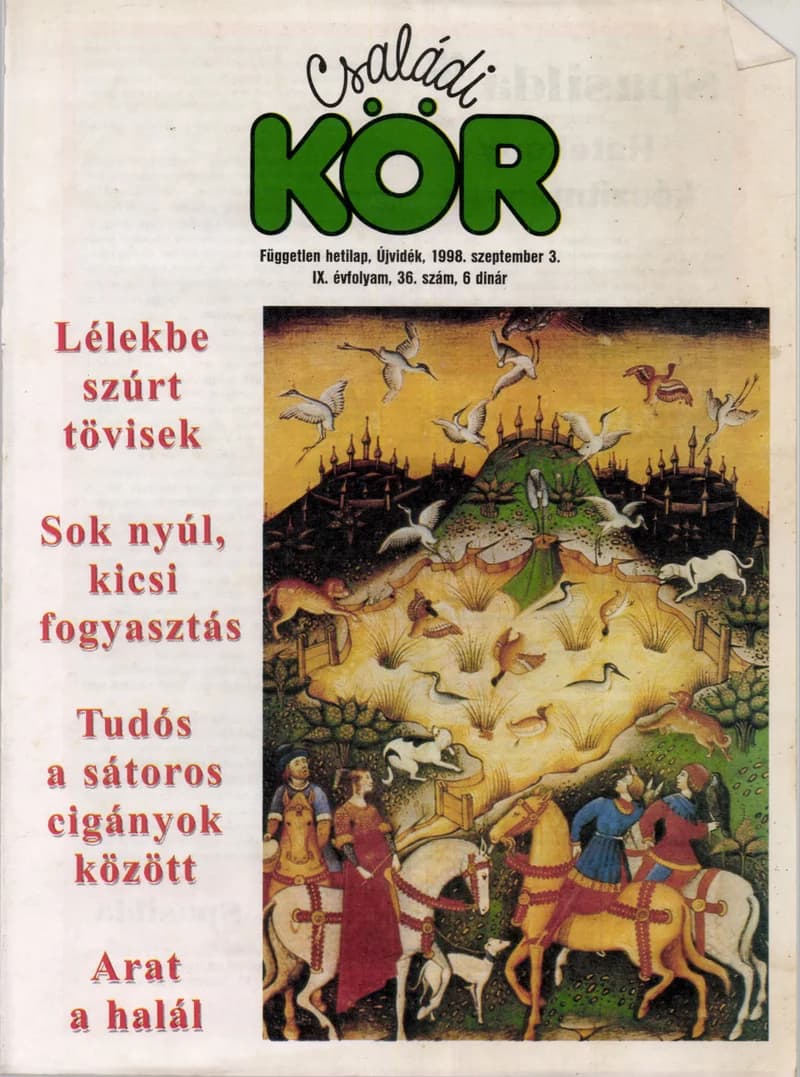 Családi Kör, 9. évf. 1998. szeptember 3. 36. sz.