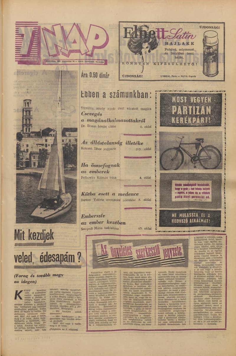 7 Nap, 22. évf. 1967. augusztus 25. 35. sz. 1–20. oldal