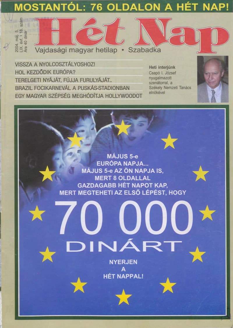 7 Nap, 59. évf. 2004. május 5. 18. sz.