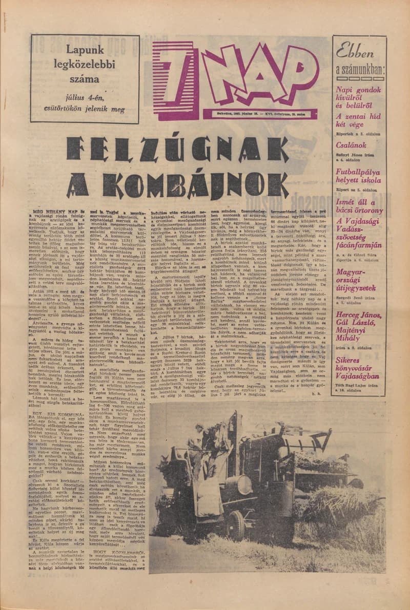 7 Nap, 18. évf. 1963. június 28. 25. sz. 1–20. oldal