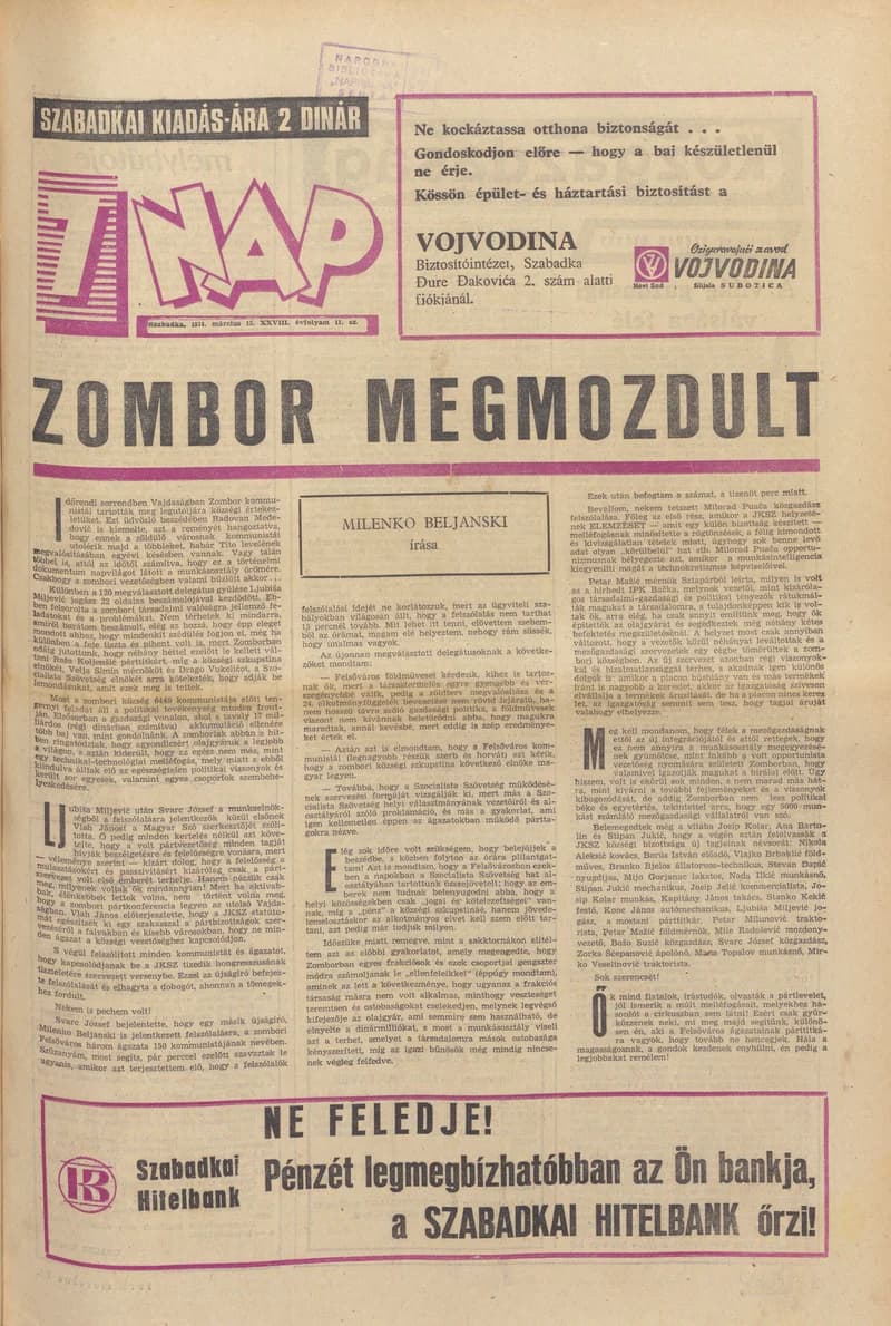 7 Nap, 29. évf. 1974. március 15. 11. sz. 1–32. oldal
