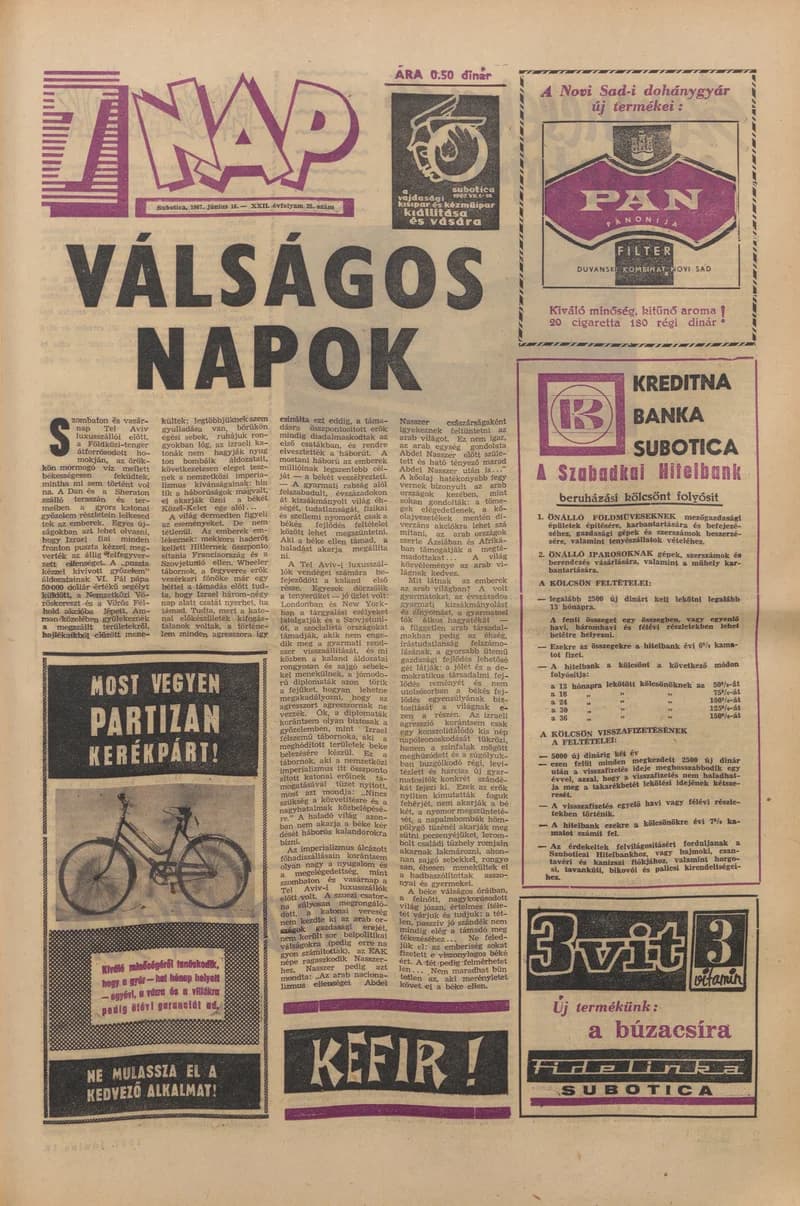 7 Nap, 22. évf. 1967. június 16. 25. sz. 1–20. oldal