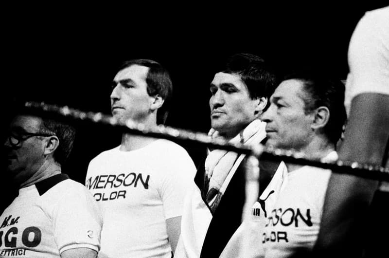 Ökölvívás Milánóban /Miguel Angel Cuello - Mate Parlov/