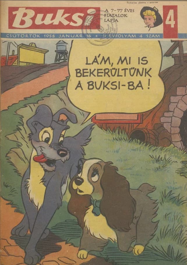 Buksi, 2. évf. 1958. január 16. 4. sz.