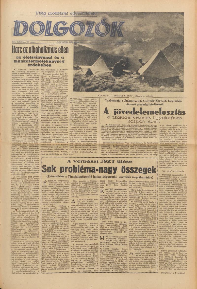 Dolgozók, 12. évf. 1958. május 17. 19. sz.