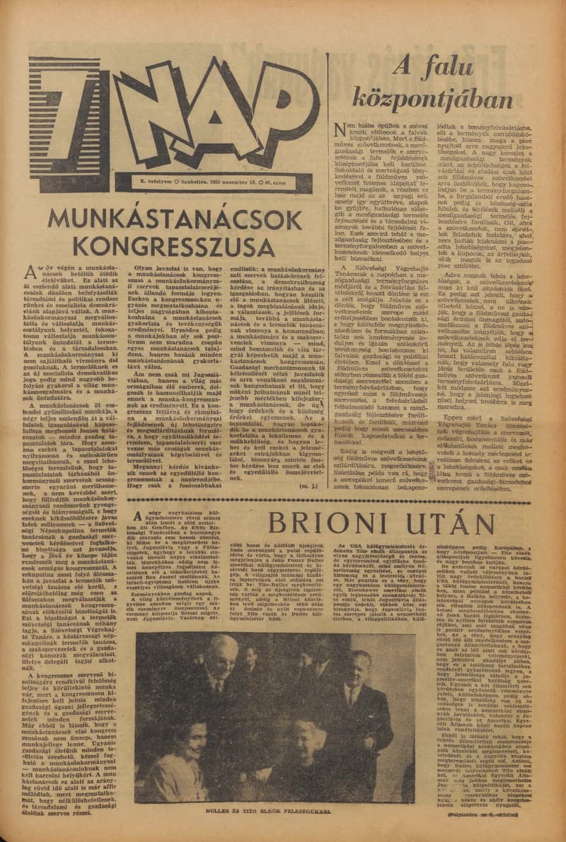 7 Nap, 10. évf. 1955. november 13. 46. sz. 1–16. oldal