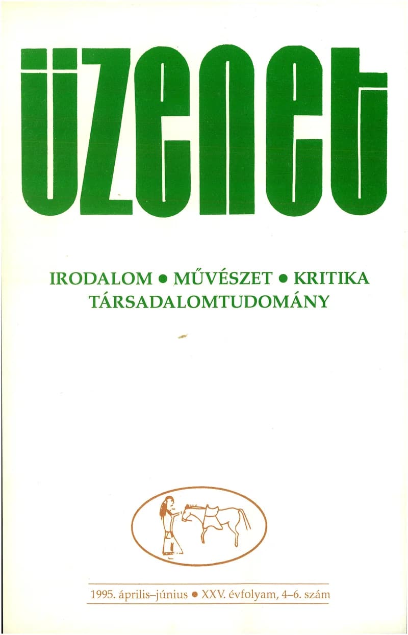 Üzenet, 25. évf. 1995. április – június. 4–6. sz. 181–348. oldal