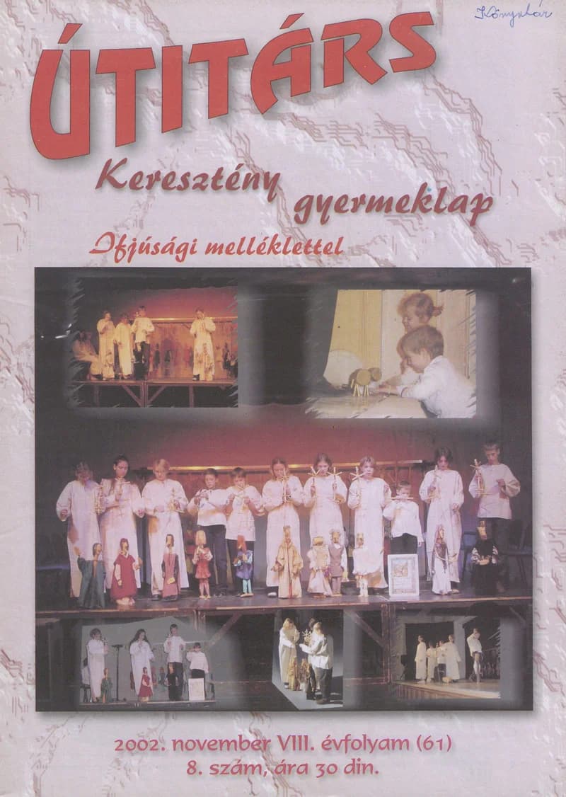 Útitárs, 7. évf. 2002. november. 8. sz.