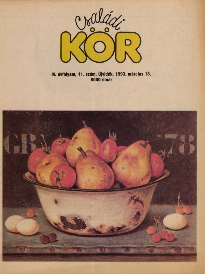 Családi Kör, 4. évf. 1993. március 18. 11. sz.