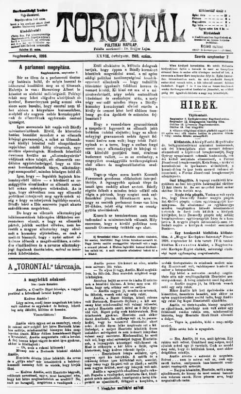 Torontál, 27. évf. 1898. szeptember 7. 203. sz.