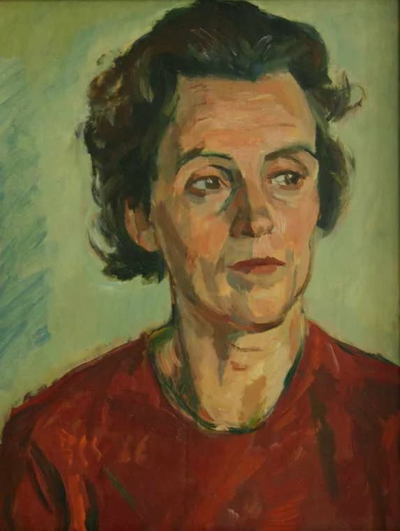 Thiel Margit portréja