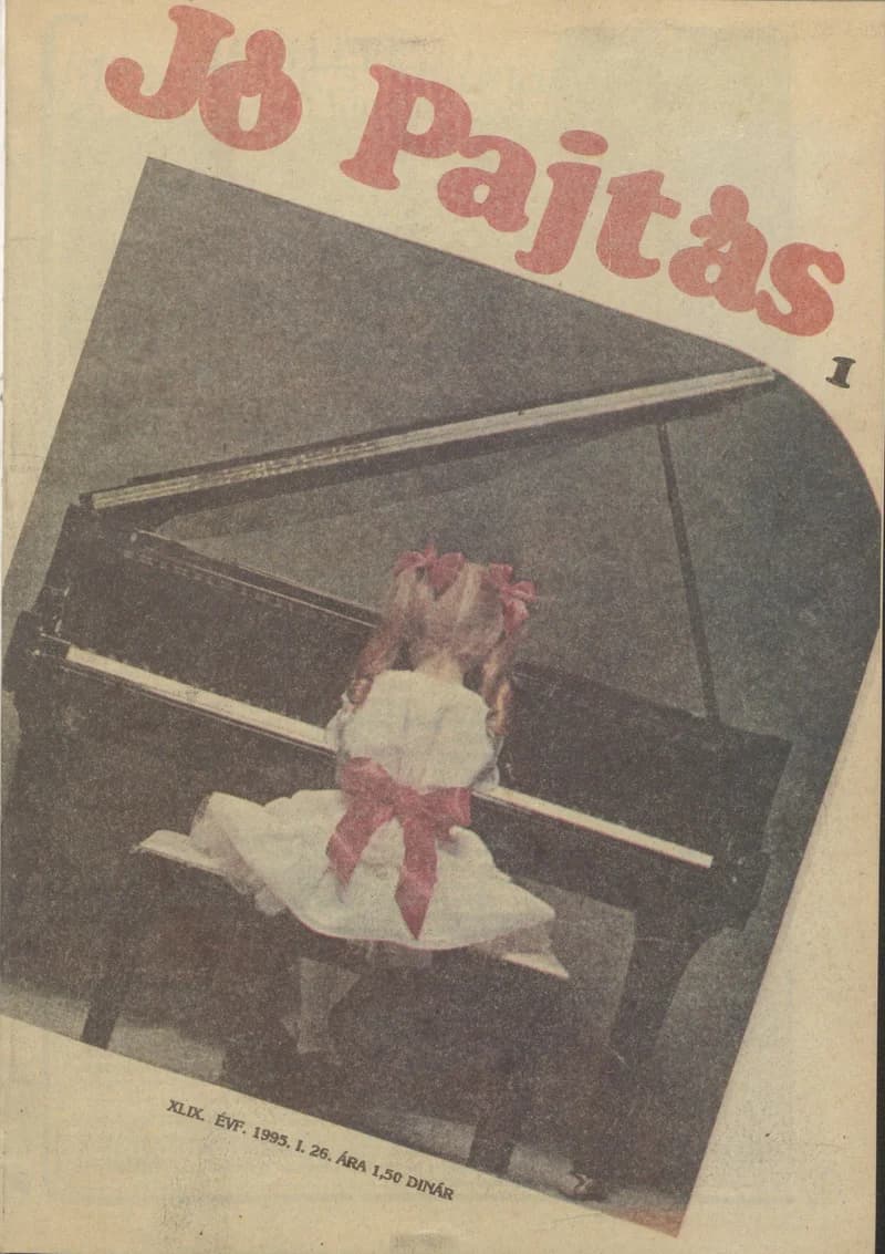 Jó Pajtás, 49. évf. 1995. január 26. 1. sz.