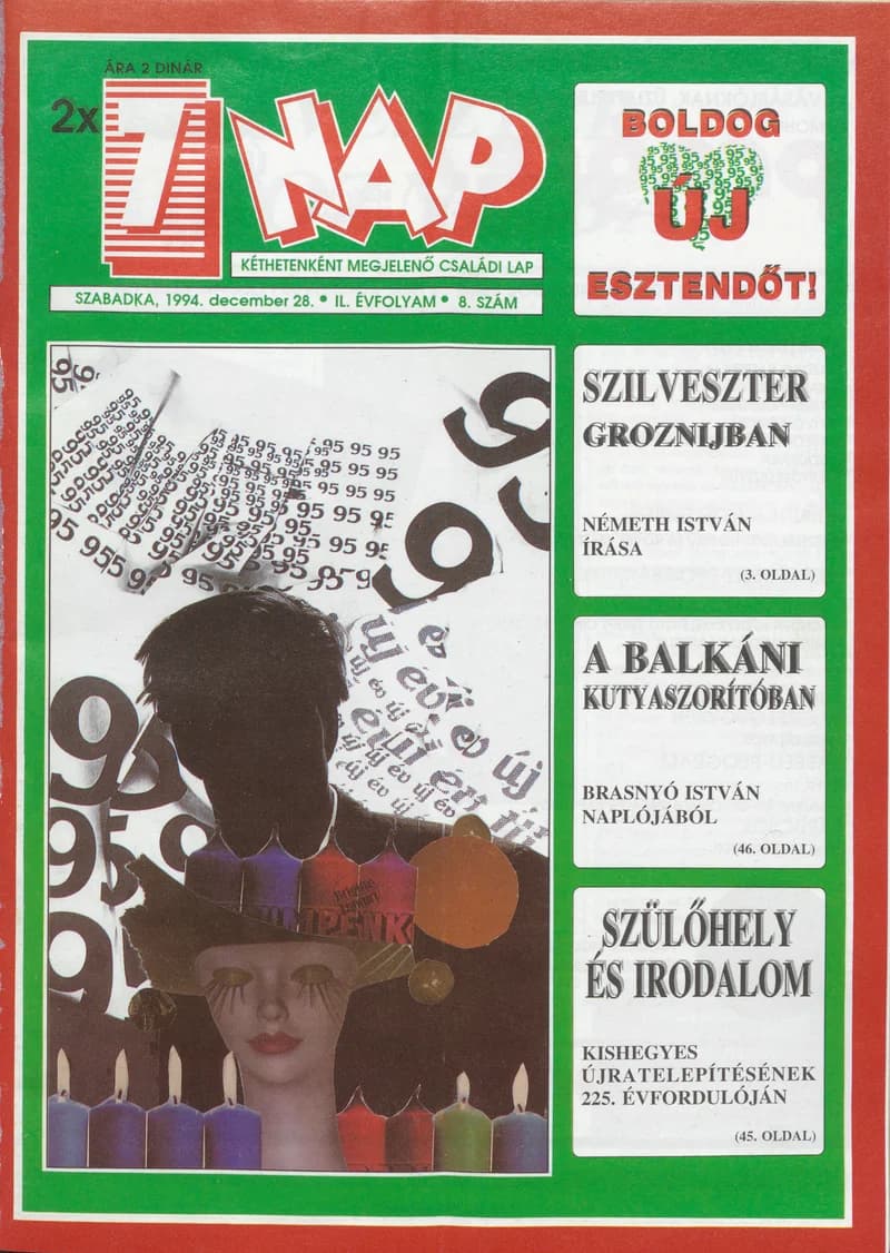 7 Nap, 49. évf. 1994. december 28. 8. sz. 1–52. oldal