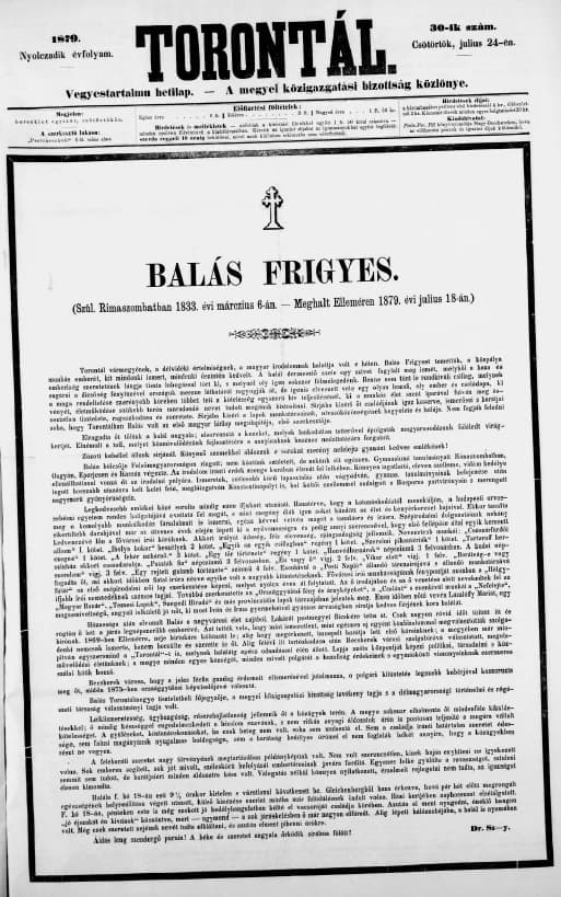 Torontál, 8. évf. 1879. július 24. 30. sz.