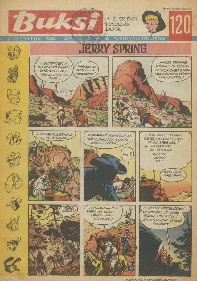 Buksi, 4. évf. 1960. április 7. 120. sz.