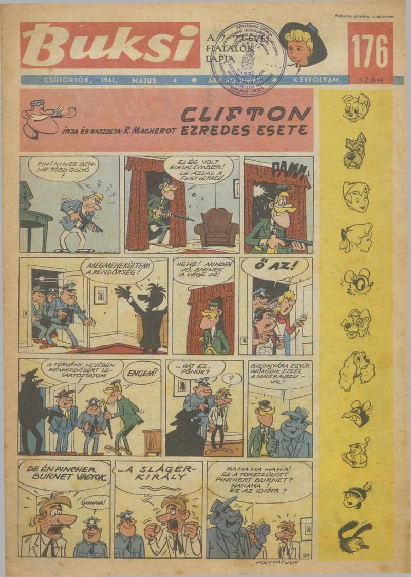 Buksi, 5. évf. 1961. május 4. 176. sz.