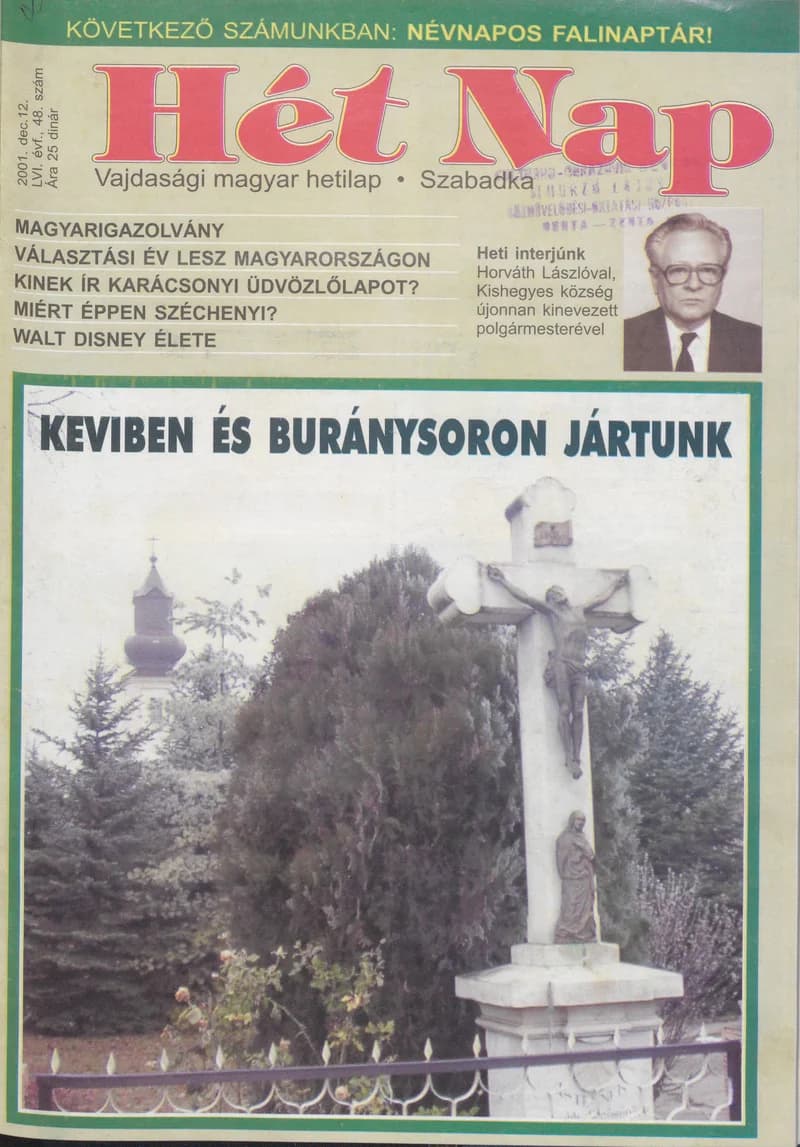 7 Nap, 56. évf. 2001. december 12. 48. sz. 1–68. oldal