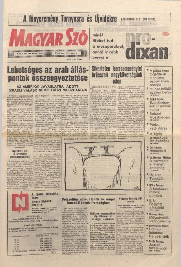 Magyar Szó, 27. évf. 1970. augusztus 2. 210. sz. 1–28. oldal