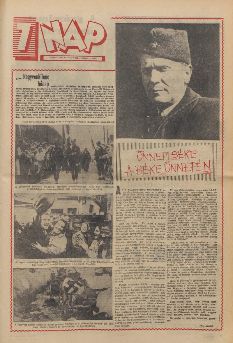 7 Nap, 20. évf. 1965. május 7. 18. sz. 1–24. oldal