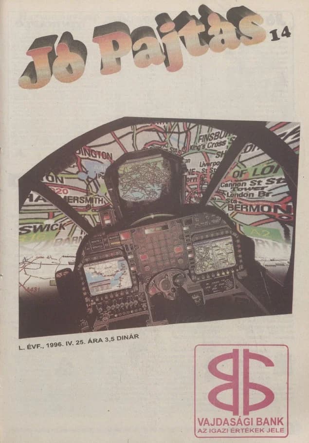 Jó Pajtás, 50. évf. 1996. április 25. 14. sz.