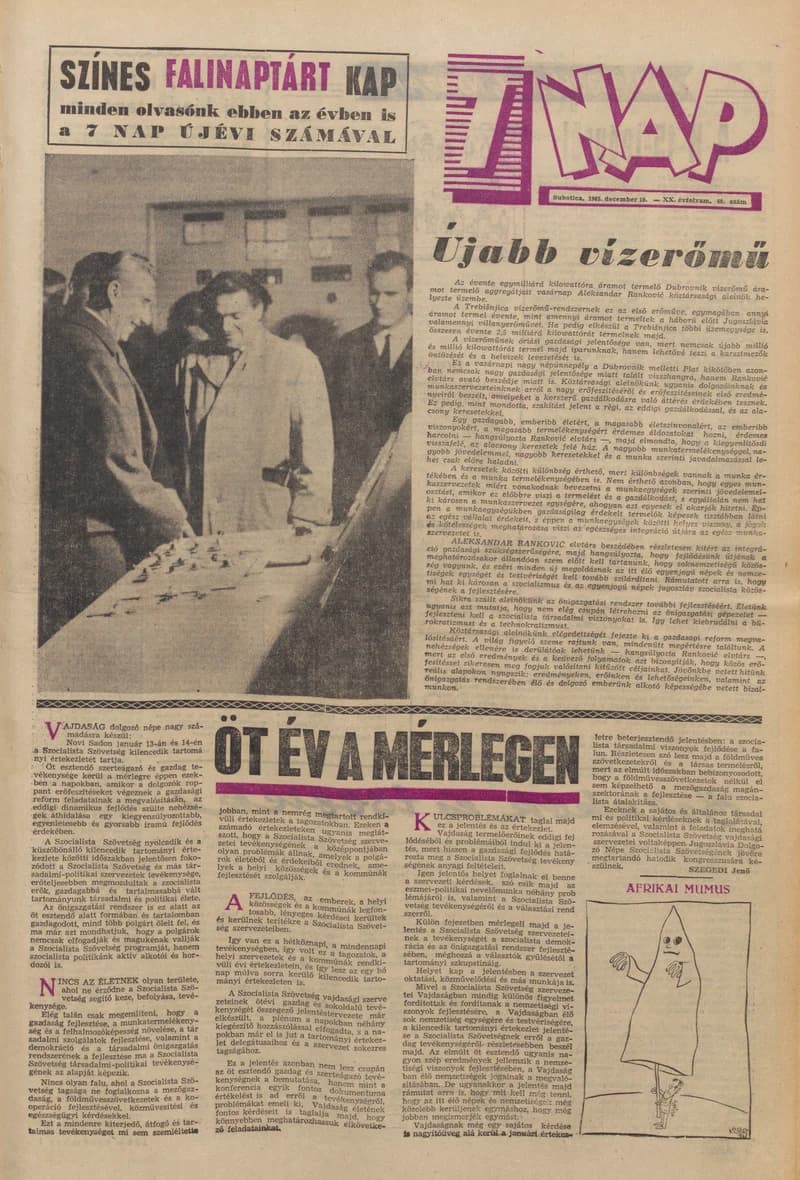 7 Nap, 20. évf. 1965. december 10. 49. sz. 1–20. oldal