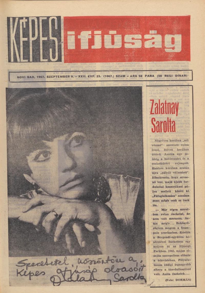 Képes Ifjúság, 23. évf. 1967. szeptember 9. 25. sz. 1–32. oldal