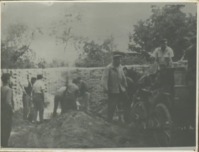 Építkezés - mészoltás