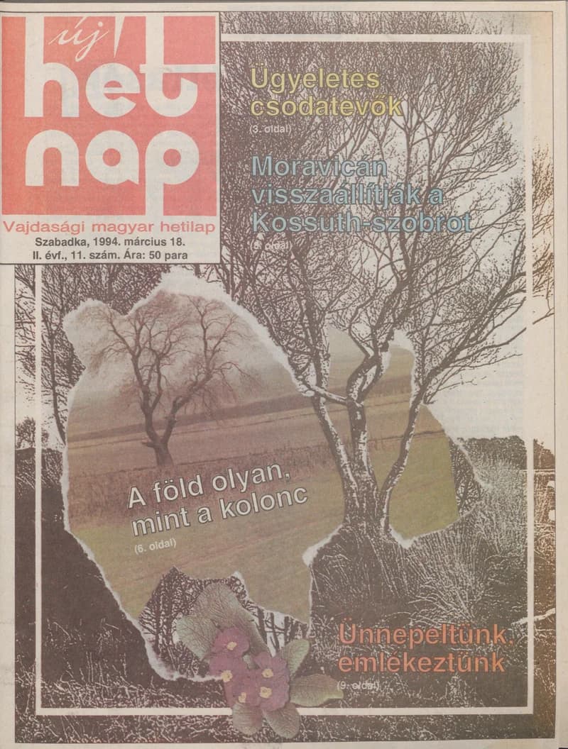 Új Hét Nap, 2. évf. 1994. március 18. 11. sz.