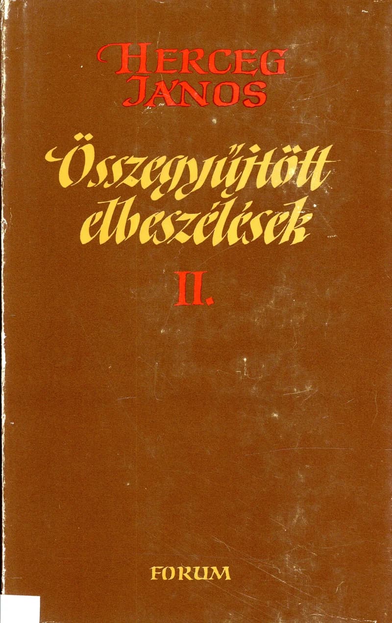 Összegyűjtött elbeszélések II.