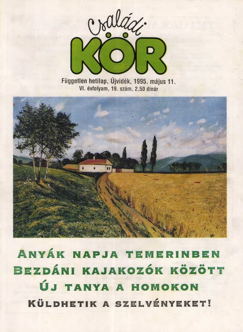 Családi Kör, 6. évf. 1995. május 11. 19. sz.