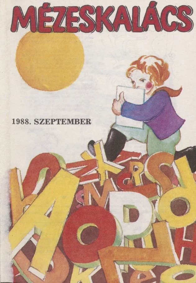 Mézeskalács, 36. évf. 1988. szeptember. 7. sz.