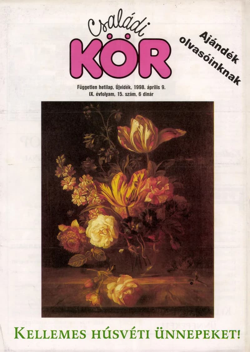Családi Kör, 9. évf. 1998. április 9. 15. sz.