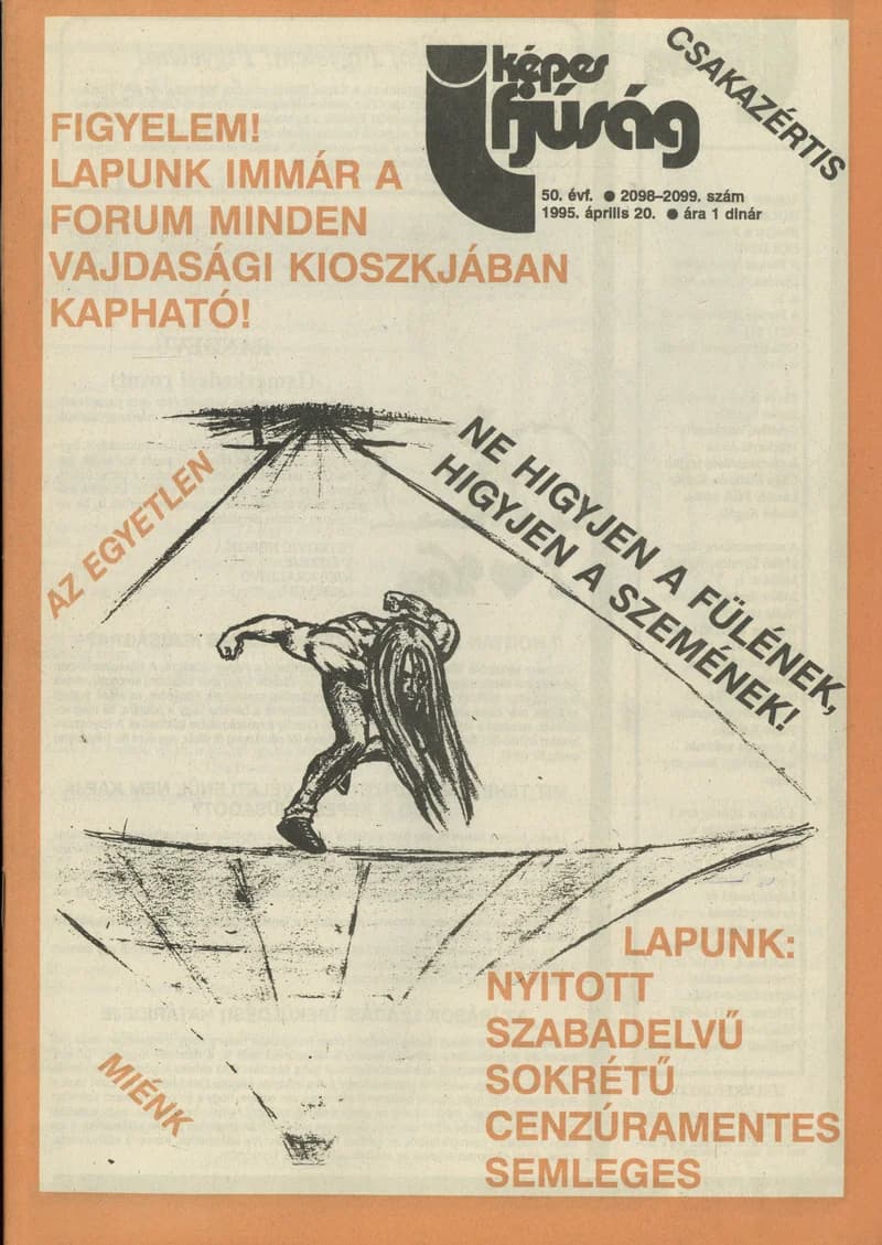 Képes Ifjúság, 51. évf. 1995. április 20. 2098–2099. sz.