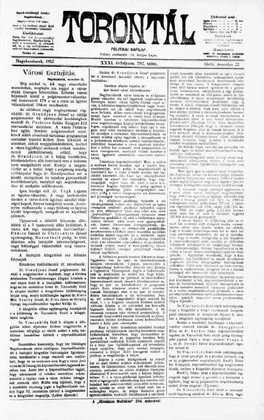 Torontál, 31. évf. 1902. december 22. 292. sz.