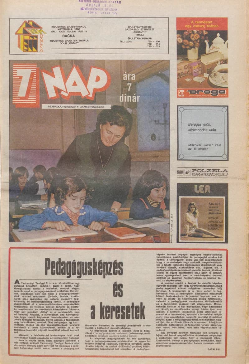7 Nap, 35. évf. 1980. január 11. 2. sz. 1–24. oldal