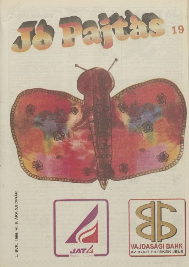 Jó Pajtás, 50. évf. 1996. június 6. 19. sz.