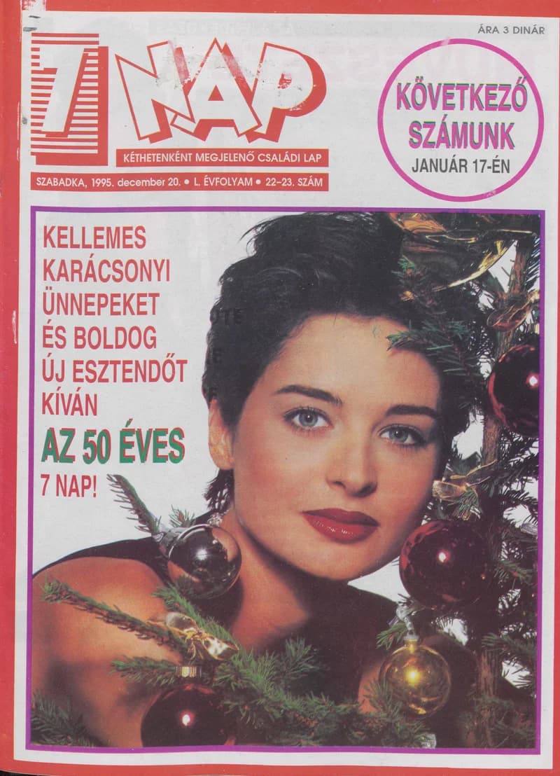 7 Nap, 50. évf. 1995. december 20. 22–23. sz. 1–52. oldal