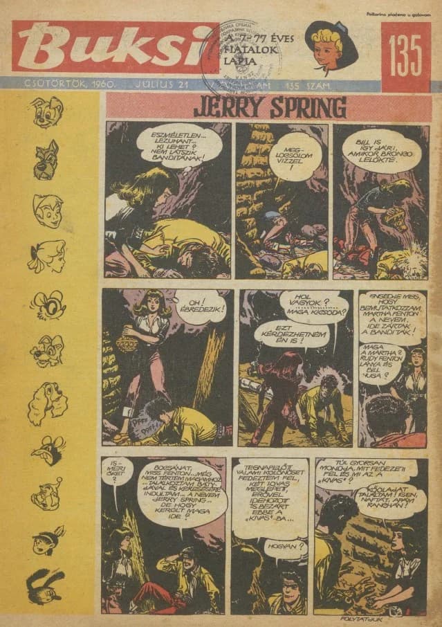 Buksi, 4. évf. 1960. július 21. 135. sz.