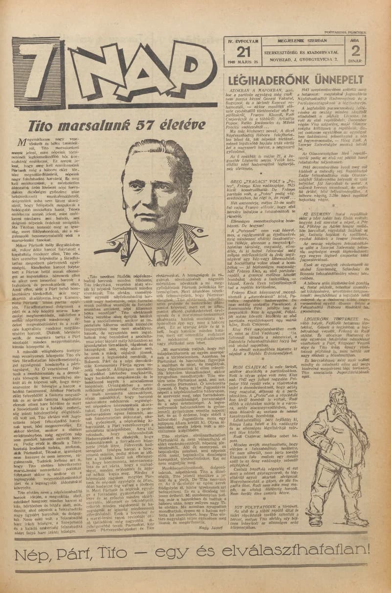 7 Nap, 4. évf. 1949. május 25. 21. sz. 1–4. oldal