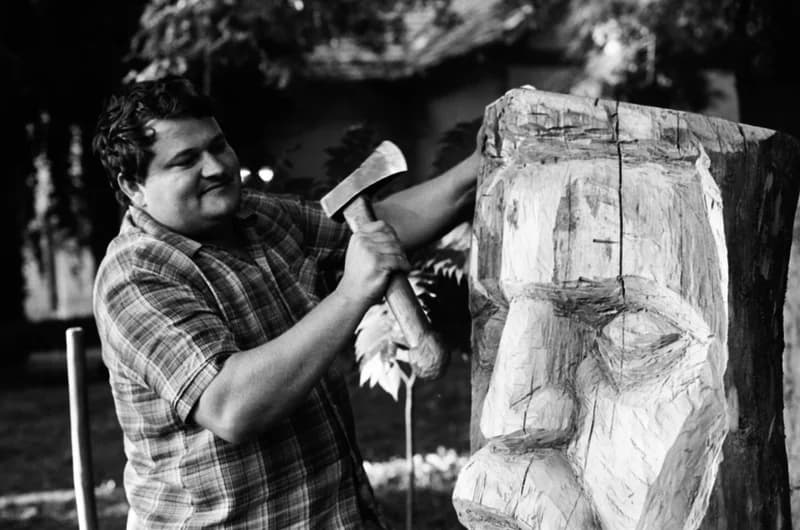 Polyák Ferenc fafaragó