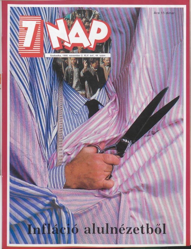 7 Nap, 45. évf. 1990. november 2. 44. sz. 1–68. oldal