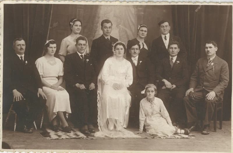 Esküvői csoportkép