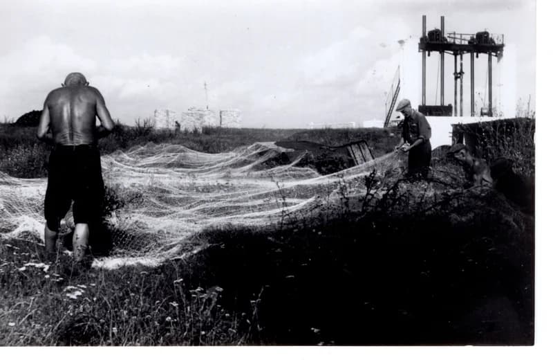 Halászok munka közben