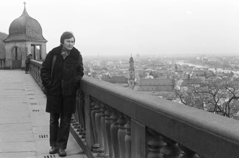 NSZK - Stuttgartban  Göncz Jánosnál